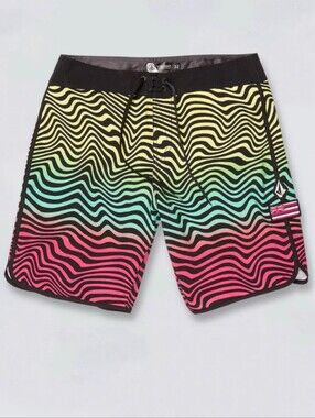 NWT Volcom - Mod Hawaii Scallop 19 Boardshort